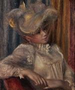 Pierre-Auguste Renoir Woman with a Hat oil painting